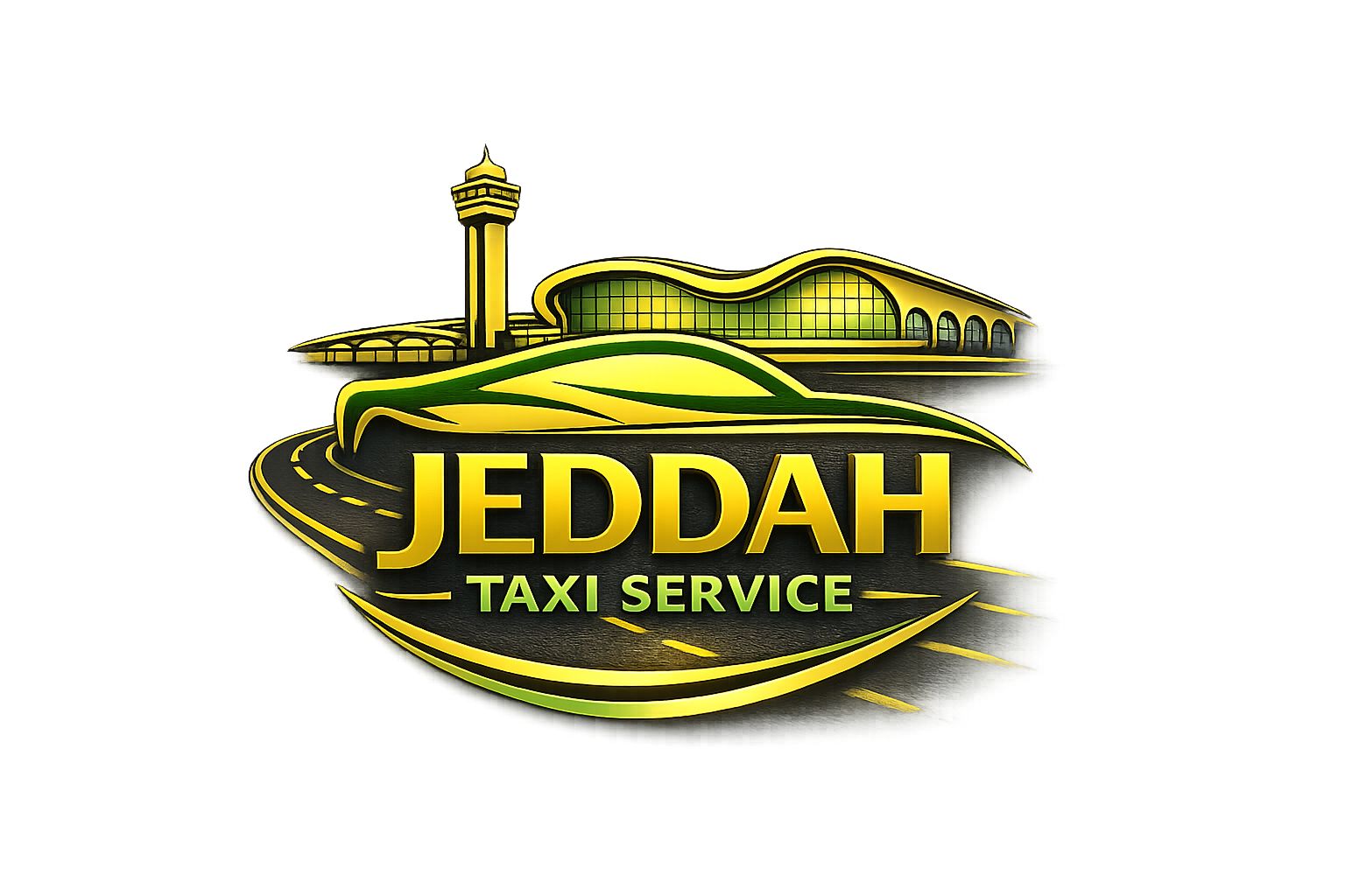 Premium Umrah Taxi Logo